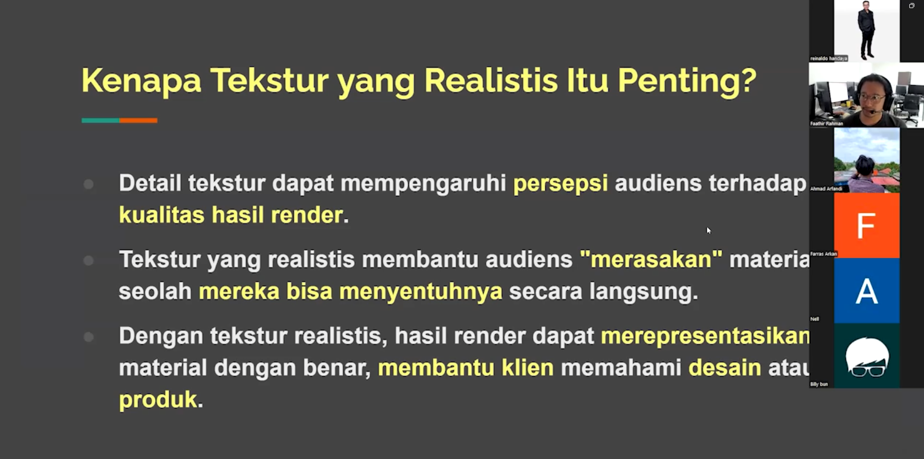 Texturing Dari Real Life Material