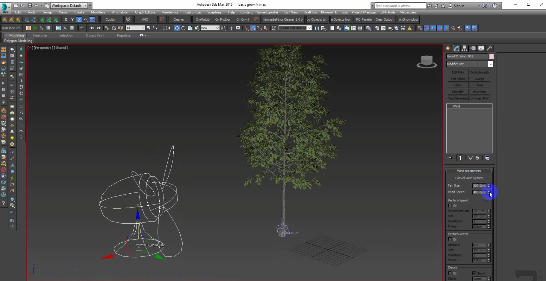 3DSMAX CORONA GrowFX