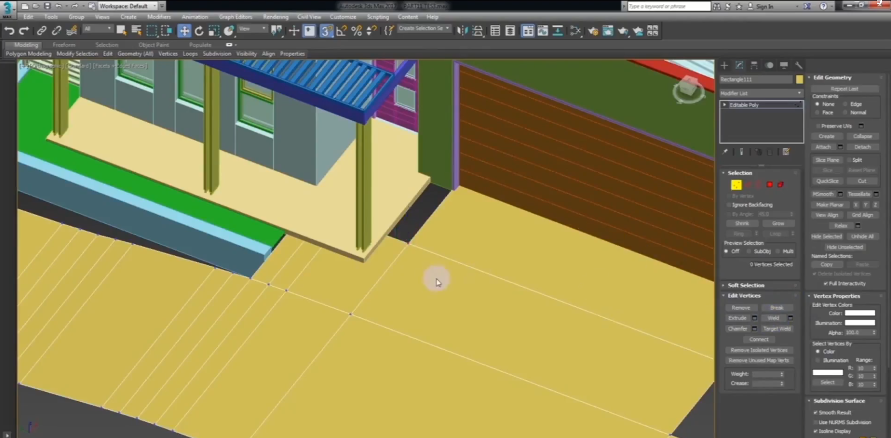 3DSMAX Modeling Exterior