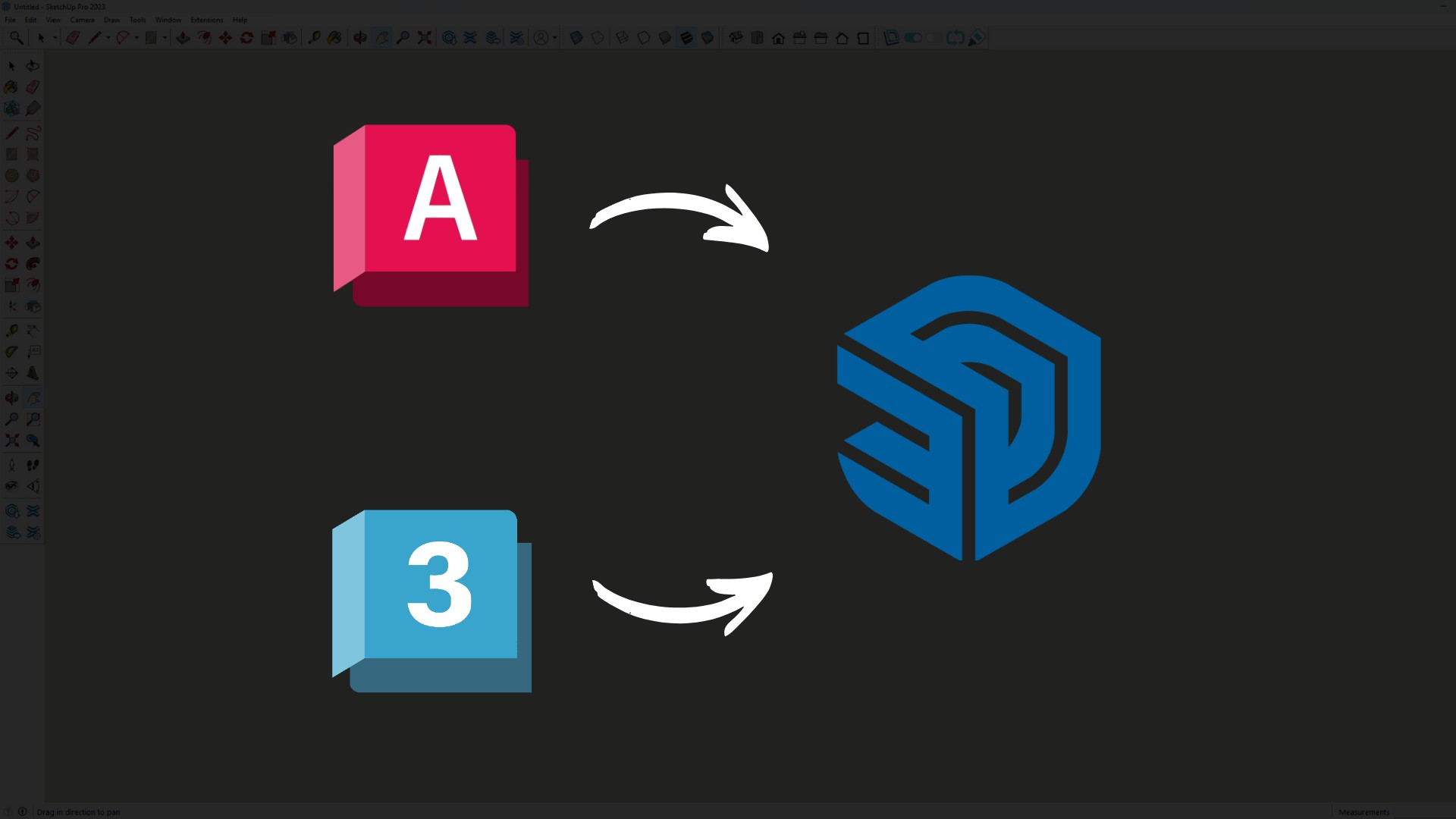 Cara Import File ke Sketchup
